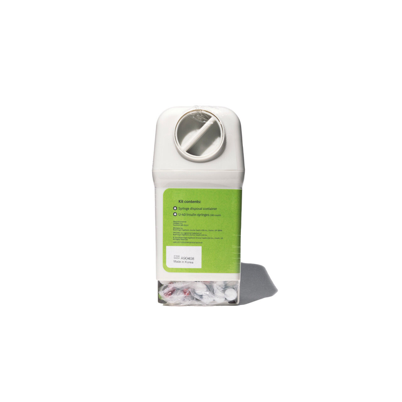Banfield Shop ProZinc Diabetes Care Kit U 40 Insulin Syringes Whole Unit Markings with Disposal Container