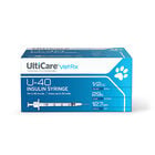 UltiCare VetRx U-40 Insulin Syringes Whole Unit Markings, 100-count Box